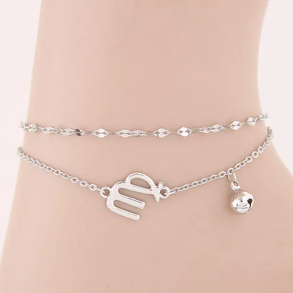 New High quality Anklets zodiac horoscope Charm Anklets women anklets wholesale gift
New High quality Anklets zodiac horoscope Charm Anklets women anklets wholesale gift