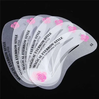 24PCS Set DIY Makeup Drawing Guide Reusable Eyebrow Stencil Multiple Styles Easy Shaping Cosmetic Groom Template Card Beauty Kit
24PCS Set DIY Makeup Drawing Guide Reusable Eyebrow Stencil Multiple Styles Easy Shaping Cosmetic Groom Template Card Beauty Kit