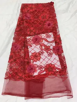 African Lace Fabric Red Gold Line Nigerian Lace Fabric Bridal 2019 High Quality Velvet Net Tulle Lace Fabric Wedding Party
African Lace Fabric Red Gold Line Nigerian Lace Fabric Bridal 2019 High Quality Velvet Net Tulle Lace Fabric Wedding Party