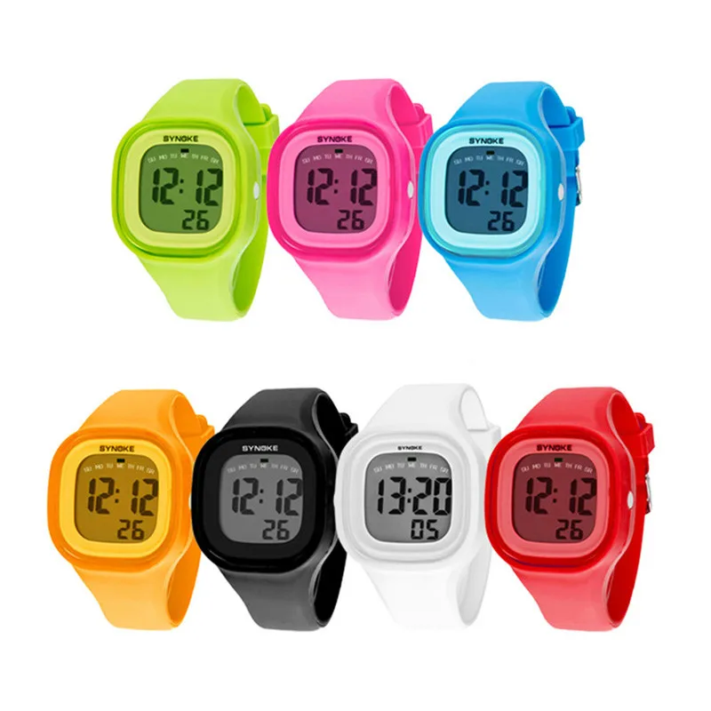 New Brand Waterproof Kids Watch Fashion Sport LED Digital Watches Geneva Silicone Jelly Children Digital Watches for Women
New Brand Waterproof Kids Watch Fashion Sport LED Digital Watches Geneva Silicone Jelly Children Digital Watches for Women