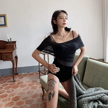 Swimsuit Female Closed Rashguard One Piece Woman Bikini Luxury Brand Sexy Black Jilinxian Perspective 2019 Print Polyester
Swimsuit Female Closed Rashguard One Piece Woman Bikini Luxury Brand Sexy Black Jilinxian Perspective 2019 Print Polyester