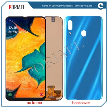 6.4" Super AMOLED For Samsung A30 lcd 2019 A305/DS A305F A305FD A305A SM-A305F/DS Touch Screen Digitizer Assembly with frame
6.4" Super AMOLED For Samsung A30 lcd 2019 A305/DS A305F A305FD A305A SM-A305F/DS Touch Screen Digitizer Assembly with frame
