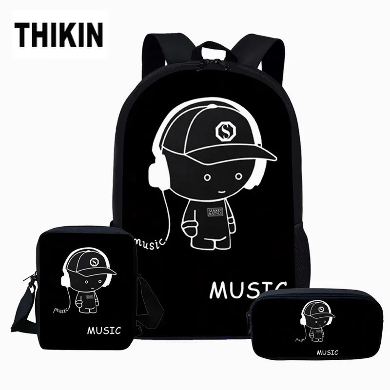 THIKIN Luminous Cartoon Printed Fashion School Bag for Teenage Girls Schoolbag Women Travel Bags Kawaii Kids Book Bags Wholesale
THIKIN Luminous Cartoon Printed Fashion School Bag for Teenage Girls Schoolbag Women Travel Bags Kawaii Kids Book Bags Wholesale