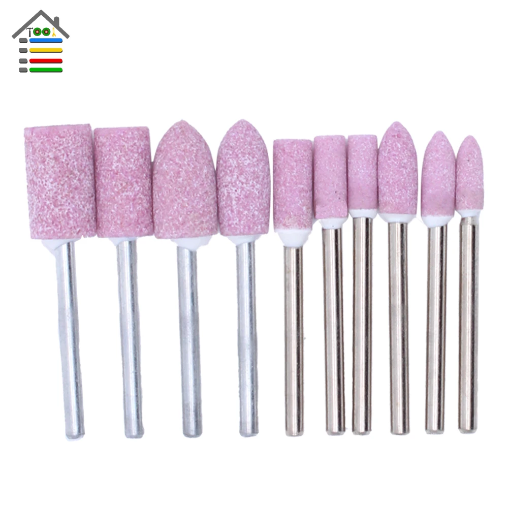 New 10 pc Assorted Ceramic Mounted Point Grinding Stone Head Wheel fit Dremel Electric Grinder Drill RotaryTools
New 10 pc Assorted Ceramic Mounted Point Grinding Stone Head Wheel fit Dremel Electric Grinder Drill RotaryTools