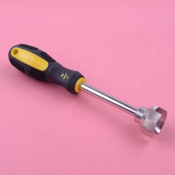 DWCX Universal Drum Type Brake Shoe Retaining Spring Washer Removal Tool Garage Car Tool 18.5cm 
DWCX Universal Drum Type Brake Shoe Retaining Spring Washer Removal Tool Garage Car Tool 18.5cm