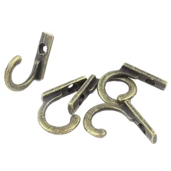 Single Prong Clothes Coat Robe Purse Hat Hook Imitation Antique Bronze Wall Hangers Robe Hooks Bathroom Hardware 2PCS/lot
Single Prong Clothes Coat Robe Purse Hat Hook Imitation Antique Bronze Wall Hangers Robe Hooks Bathroom Hardware 2PCS/lot