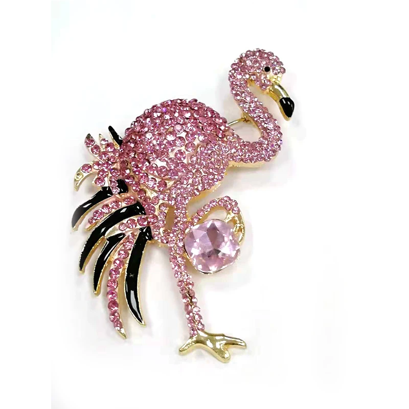 50pcs/lot 85mm free shippng Fancy pink rhinestone Flamingo bird with crystal gold plated animal Jewelry brooch
50pcs/lot 85mm free shippng Fancy pink rhinestone Flamingo bird with crystal gold plated animal Jewelry brooch