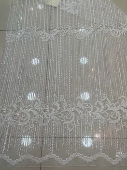 Hot selling net tulle lace new arrival LJY-110901-1 african lace fabric beaded french nigerian fabric with beads
Hot selling net tulle lace new arrival LJY-110901-1 african lace fabric beaded french nigerian fabric with beads