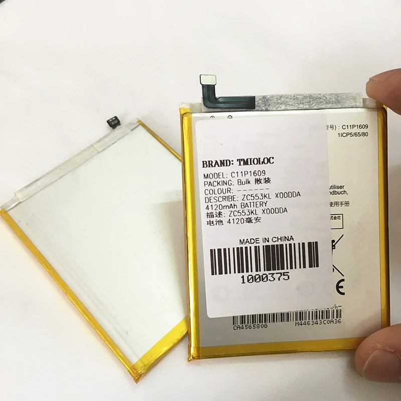 New Original c11p1609 Real 4100mAh Battery For ASUS Zenfone 3 max 5.5" ZC553KL X00DDA Zenfone 4 max 5.2" ZC520KL X00HD
New Original c11p1609 Real 4100mAh Battery For ASUS Zenfone 3 max 5.5" ZC553KL X00DDA Zenfone 4 max 5.2" ZC520KL X00HD