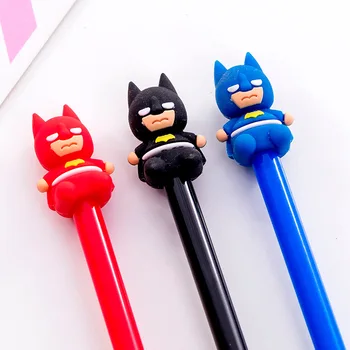 1 Pcs Cartoon Gel Pen Kawaii Anime Super Hero Black Ink Pen 0.5mm School Novelty Gift Stationery Escolar Student Writing Tool
1 Pcs Cartoon Gel Pen Kawaii Anime Super Hero Black Ink Pen 0.5mm School Novelty Gift Stationery Escolar Student Writing Tool