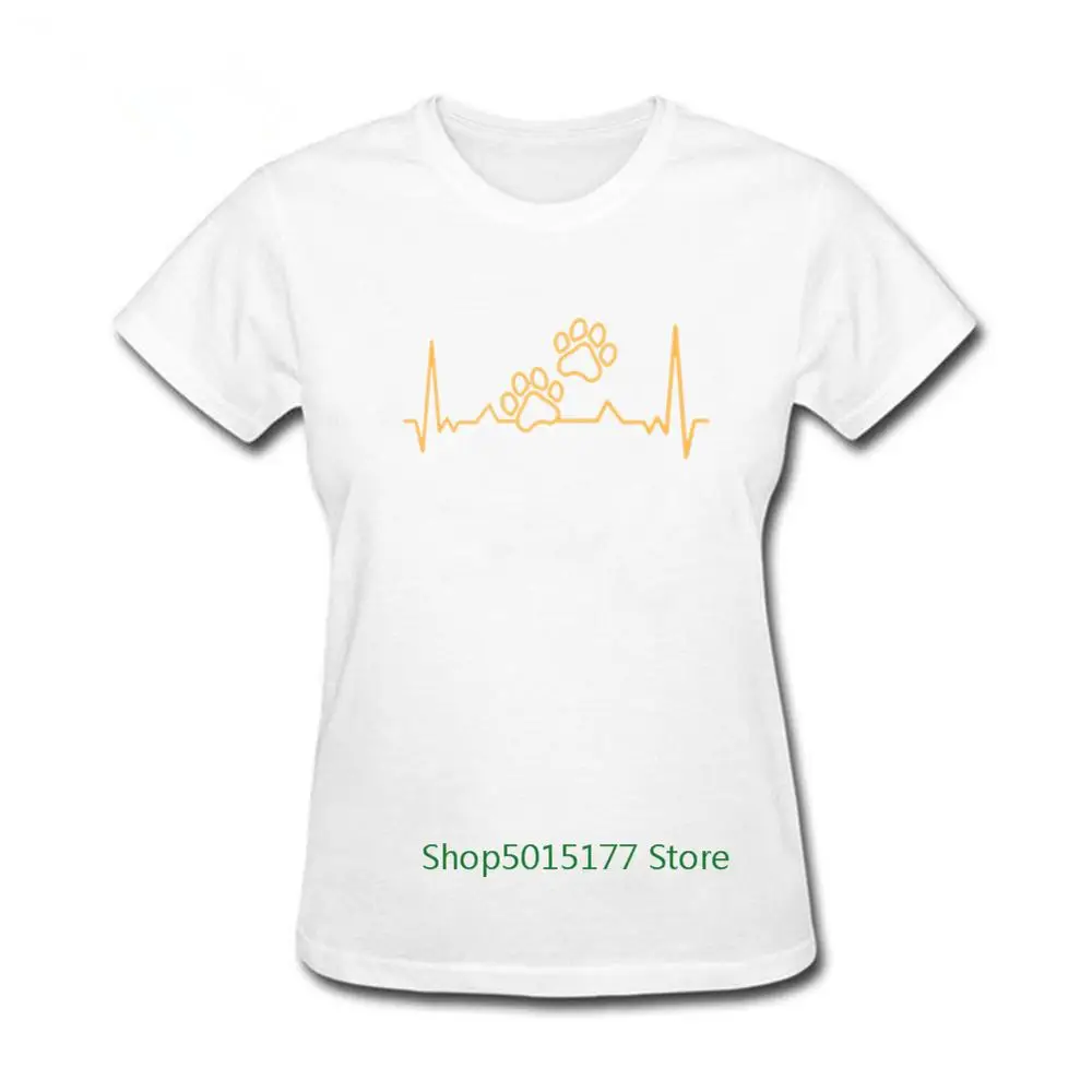 Summer Women T Shirt Loose dog paw Printing Casual Two Paws Heartbeat T-Shirt Tops Tee Short Sleeve O Neck Lady Clothes
Summer Women T Shirt Loose dog paw Printing Casual Two Paws Heartbeat T-Shirt Tops Tee Short Sleeve O Neck Lady Clothes
