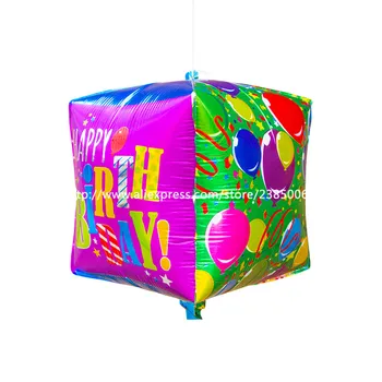50pcs/lot 32*32*32cm Cube cube balloons aluminum balloons birthday party decoration ball by balloons Decoration Theme Hotel
50pcs/lot 32*32*32cm Cube cube balloons aluminum balloons birthday party decoration ball by balloons Decoration Theme Hotel