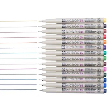 12Pcs Precision Ink Pens, Pigma Micron Fine Line Fine Pen , liner, Multiliner, Artist Illustration,Sketching, Technical Drawing
12Pcs Precision Ink Pens, Pigma Micron Fine Line Fine Pen , liner, Multiliner, Artist Illustration,Sketching, Technical Drawing
