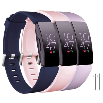 For Fitbit Inspire Hr Bands Silicone Sport Replacement Wristband Bracelet Strap for Fitbit Inspire Fitness Tracker with 3pcs
For Fitbit Inspire Hr Bands Silicone Sport Replacement Wristband Bracelet Strap for Fitbit Inspire Fitness Tracker with 3pcs