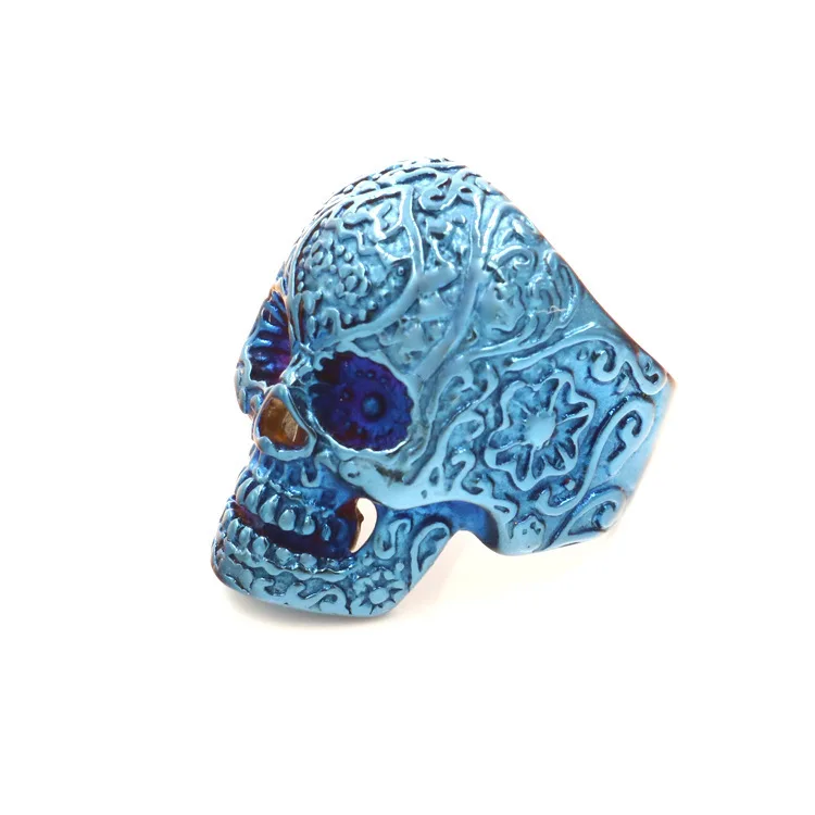 Titanium steel men's personality skull ring Europe and the United States retro jewelry factory direct free shipping
Titanium steel men's personality skull ring Europe and the United States retro jewelry factory direct free shipping