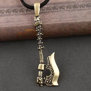 Quality copper rope gothic elf demon ax axe hatche punk rock man game cosplay necklace fashion jewelry Lovely gift Free shipping
Quality copper rope gothic elf demon ax axe hatche punk rock man game cosplay necklace fashion jewelry Lovely gift Free shipping