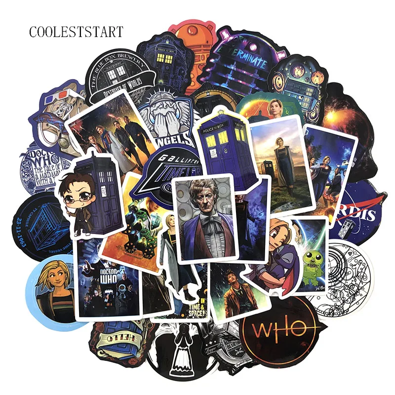 50Pcs/Pack Doctor Who Mixe Stickers Science Fiction Show Stickers For Laptop Refrigerator Motorcycle Bicycle Suitcase Skateboard
50Pcs/Pack Doctor Who Mixe Stickers Science Fiction Show Stickers For Laptop Refrigerator Motorcycle Bicycle Suitcase Skateboard