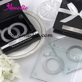 2012 Wholesale Glass Coasters Wedding Table Collections Wedding Favors+Free Shipping 2PCS/SET/25sets
2012 Wholesale Glass Coasters Wedding Table Collections Wedding Favors+Free Shipping 2PCS/SET/25sets