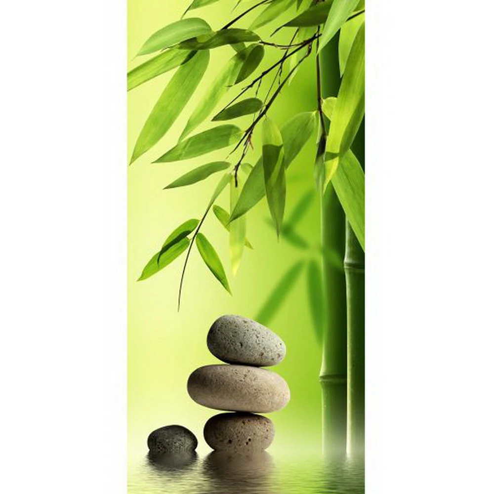 2 Panels Green Bamboo And Stones SPA Picture Door Sticker Wallpaper Decals Home Decoration
2 Panels Green Bamboo And Stones SPA Picture Door Sticker Wallpaper Decals Home Decoration