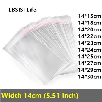 LBSISI Life 200pcs 14cm Wide Clear Plastic Adhesive Bags Transparent Poly Package Gift Packing Bag 200pcs/500pcs
LBSISI Life 200pcs 14cm Wide Clear Plastic Adhesive Bags Transparent Poly Package Gift Packing Bag 200pcs/500pcs