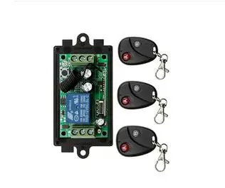 New DC 12V 1CH RF Wireless Remote Control Switch System Transmitter with Two-button Receiver Smart Home Switch
New DC 12V 1CH RF Wireless Remote Control Switch System Transmitter with Two-button Receiver Smart Home Switch