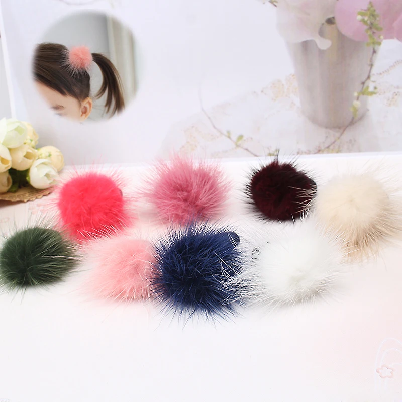 M MISM Girls Mink Ball Elastic Rubber Hair Bands Pompom Colorful Fur Scrunchy Fashion Lovely Cute Ponytail Gum Hair Accessories
M MISM Girls Mink Ball Elastic Rubber Hair Bands Pompom Colorful Fur Scrunchy Fashion Lovely Cute Ponytail Gum Hair Accessories