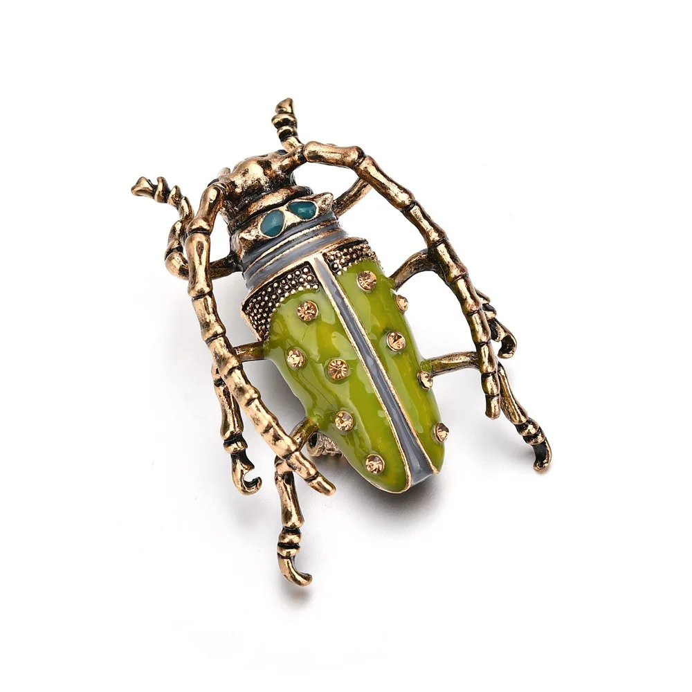 2018 New Green Insect Brooches for Women Accessories Jewelry old Vintage Metal Beetle Enamel Pin Badge jewelry drop shipping
2018 New Green Insect Brooches for Women Accessories Jewelry old Vintage Metal Beetle Enamel Pin Badge jewelry drop shipping