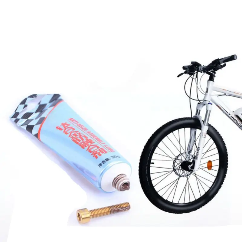 30g Mountain Bike Titanium Alloy Anti-Fusion Agent Metal Screw Anti-Caking Agent Lubricant Thermal Stability Water Repellency
30g Mountain Bike Titanium Alloy Anti-Fusion Agent Metal Screw Anti-Caking Agent Lubricant Thermal Stability Water Repellency