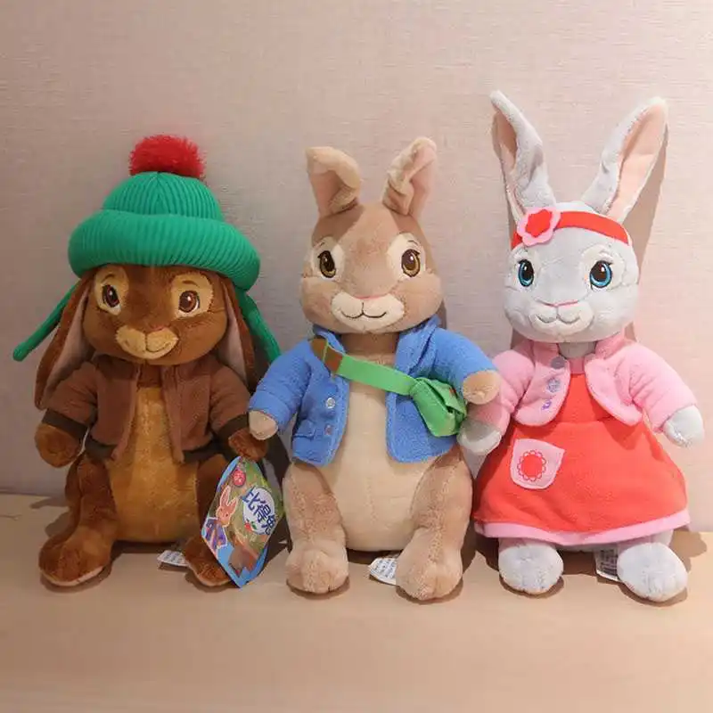 Wholesale Drop Shipping Original Peter Rabbit Lily Benjamin Rabbit Plush Stuffed Toy Gift For Children
Wholesale Drop Shipping Original Peter Rabbit Lily Benjamin Rabbit Plush Stuffed Toy Gift For Children
