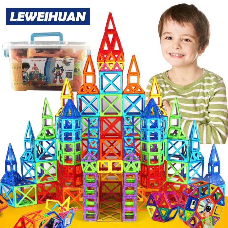 LEWEIHUAN Toy Mini Magnetic Blocks 215Pcs/set Construction Building Blocks Toys DIY 3D Magnetic Designer Educational Bricks
LEWEIHUAN Toy Mini Magnetic Blocks 215Pcs/set Construction Building Blocks Toys DIY 3D Magnetic Designer Educational Bricks