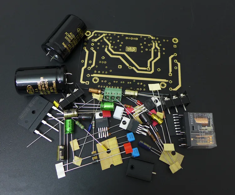 LM1875T Power Amplifier Board KIT With Rectifier Filter And Speaker Protection DIY Amplifierr Kit
LM1875T Power Amplifier Board KIT With Rectifier Filter And Speaker Protection DIY Amplifierr Kit