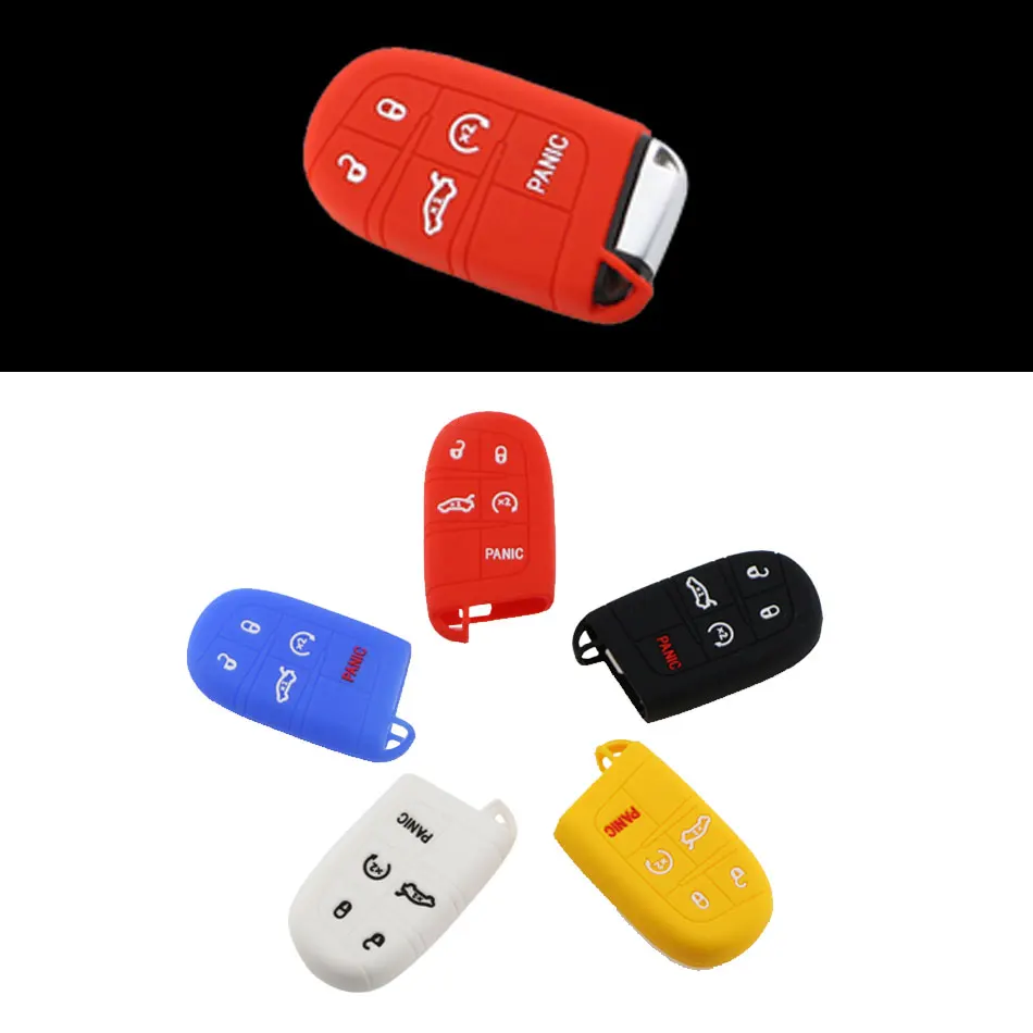 Jameo Auto Car Styling Silicone Car Key Cover Case for Dodge Jeep Journey Chrysler 300 Grand Cherokee Compass Renegade Patriot
Jameo Auto Car Styling Silicone Car Key Cover Case for Dodge Jeep Journey Chrysler 300 Grand Cherokee Compass Renegade Patriot