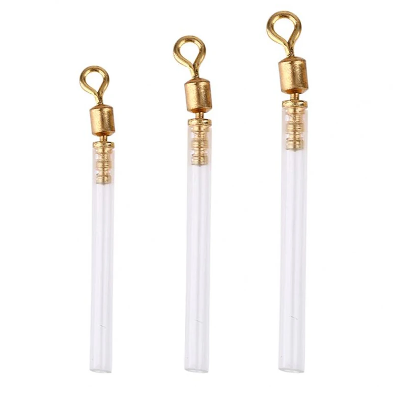 New 50pcs/Lot New Copper Fishing Swivel Head With Tube Rotatary Float Adapters Sea Fishing Float Buoy Seat Connector Accessori
New 50pcs/Lot New Copper Fishing Swivel Head With Tube Rotatary Float Adapters Sea Fishing Float Buoy Seat Connector Accessori