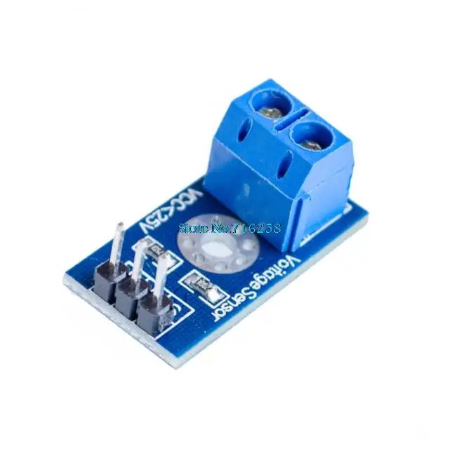 

5pcs/lot Smart Electronics DC 0-25V Standard Voltage Sensor Module Test Electronic Bricks Smart Robot for arduino Diy Kit