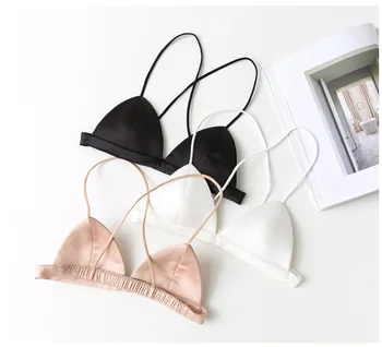 Sexy black white push up bra women lingerie lace strappy bra Deep v wirefree bralette top backless intimates
Sexy black white push up bra women lingerie lace strappy bra Deep v wirefree bralette top backless intimates