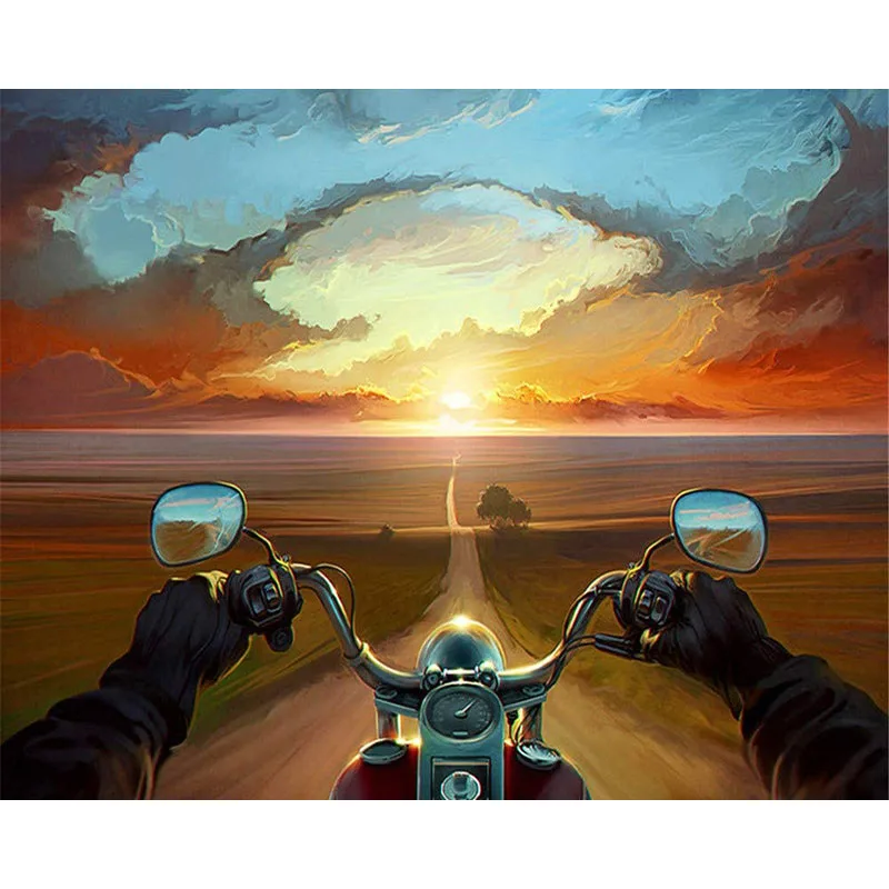 Painting By Numbers DIY Dropshipping 40x50 60x75cm desert lonely Cycling Still life Canvas Wedding Decoration Art picture Gift
Painting By Numbers DIY Dropshipping 40x50 60x75cm desert lonely Cycling Still life Canvas Wedding Decoration Art picture Gift