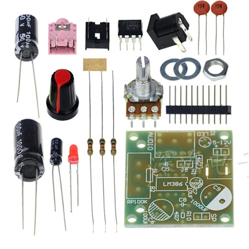 Mini 3V-12V Power Amplifier Board Kit Audio Amplify Module Set Low Consumption WIF66
Mini 3V-12V Power Amplifier Board Kit Audio Amplify Module Set Low Consumption WIF66