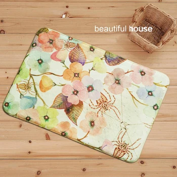 Home Carpet Vintage Flowers Printed Mats Kitchen Room Bathroom Rugs Anti-Slip Floor Mat Living Room Bed Rug Welcome Doormats
Home Carpet Vintage Flowers Printed Mats Kitchen Room Bathroom Rugs Anti-Slip Floor Mat Living Room Bed Rug Welcome Doormats