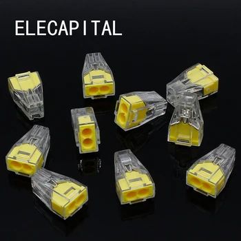Free shipping 10pcs PCT-102 Push wire wiring connector For Junction box 2 pin conductor terminal block wire connector
Free shipping 10pcs PCT-102 Push wire wiring connector For Junction box 2 pin conductor terminal block wire connector