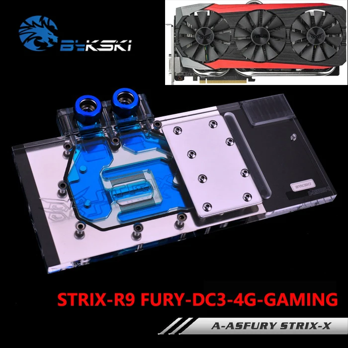 BYKSKI A-ASFURY STRIX-X Full Cover Graphics Card Block use for ASUS STRIX-R9-FURY-DC3-4G-GAMING Video Card Block RGB Controller
BYKSKI A-ASFURY STRIX-X Full Cover Graphics Card Block use for ASUS STRIX-R9-FURY-DC3-4G-GAMING Video Card Block RGB Controller