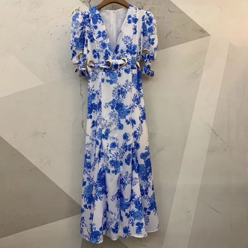 Flower Printed Dress for Women A-Line Style Spring Summer high Quality Lady Half Sleeve Dress 2019 New Women Dress
Flower Printed Dress for Women A-Line Style Spring Summer high Quality Lady Half Sleeve Dress 2019 New Women Dress