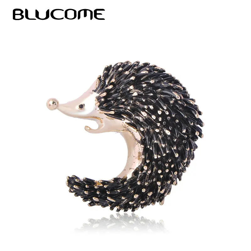 Blucome Vintage Kawaii Hedgehog Brooches For Women Kids Gold Color Animal Brooches Lapel Pin Dress Sweater Hat Decoration Joias
Blucome Vintage Kawaii Hedgehog Brooches For Women Kids Gold Color Animal Brooches Lapel Pin Dress Sweater Hat Decoration Joias