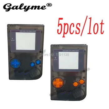 5pcs/lot Transprent Black Color Full Plastic Shell Housing Replacement Repair Pack Case Cover For GameBoyGB Classic DMG GBO 
5pcs/lot Transprent Black Color Full Plastic Shell Housing Replacement Repair Pack Case Cover For GameBoyGB Classic DMG GBO
