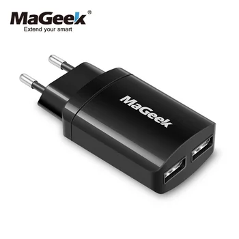 MaGeek 5V2.4A Dual USB Charger Fast Charge For Phone Portable Charger for iPhone Charger
MaGeek 5V2.4A Dual USB Charger Fast Charge For Phone Portable Charger for iPhone Charger