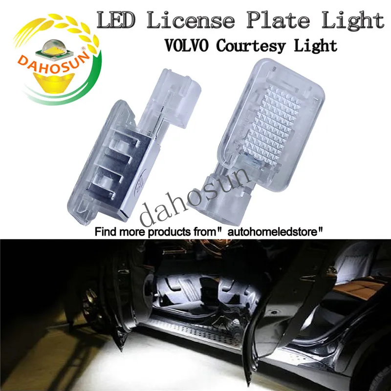 2PC x dahosun LED Courtesy Lamp Door light for Volvo S80 V70N XC70 S60 XC90 S60N V60 C30 Car interior Lamp
2PC x dahosun LED Courtesy Lamp Door light for Volvo S80 V70N XC70 S60 XC90 S60N V60 C30 Car interior Lamp