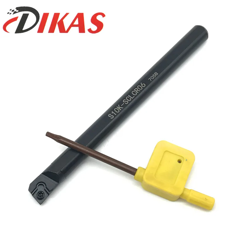 1PCS S10K-SCLCR06 Turning tool holder. CNC lathe .hole turning tool. holder for CCMT060204
1PCS S10K-SCLCR06 Turning tool holder. CNC lathe .hole turning tool. holder for CCMT060204