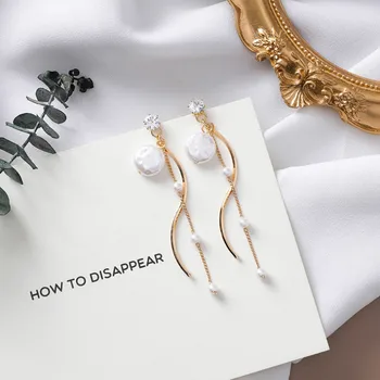 Ethnic Simulated-pearl Geometric Women Dangle Earrings Shell Pearl Earrings Zircon Long Fringed Earrings Bohemian Drop Earrings
Ethnic Simulated-pearl Geometric Women Dangle Earrings Shell Pearl Earrings Zircon Long Fringed Earrings Bohemian Drop Earrings