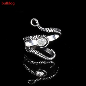 Cool top quality Deep sea Octopus finger ring with Rhinestone fashion jewelry opened Adjustable size Wedding band
Cool top quality Deep sea Octopus finger ring with Rhinestone fashion jewelry opened Adjustable size Wedding band