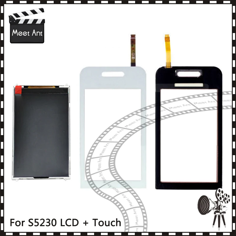 New High Quality 3.0'' For Samsung S5230 S5233 Lcd Display With Touch Screen Digitizer Sensor
New High Quality 3.0'' For Samsung S5230 S5233 Lcd Display With Touch Screen Digitizer Sensor
