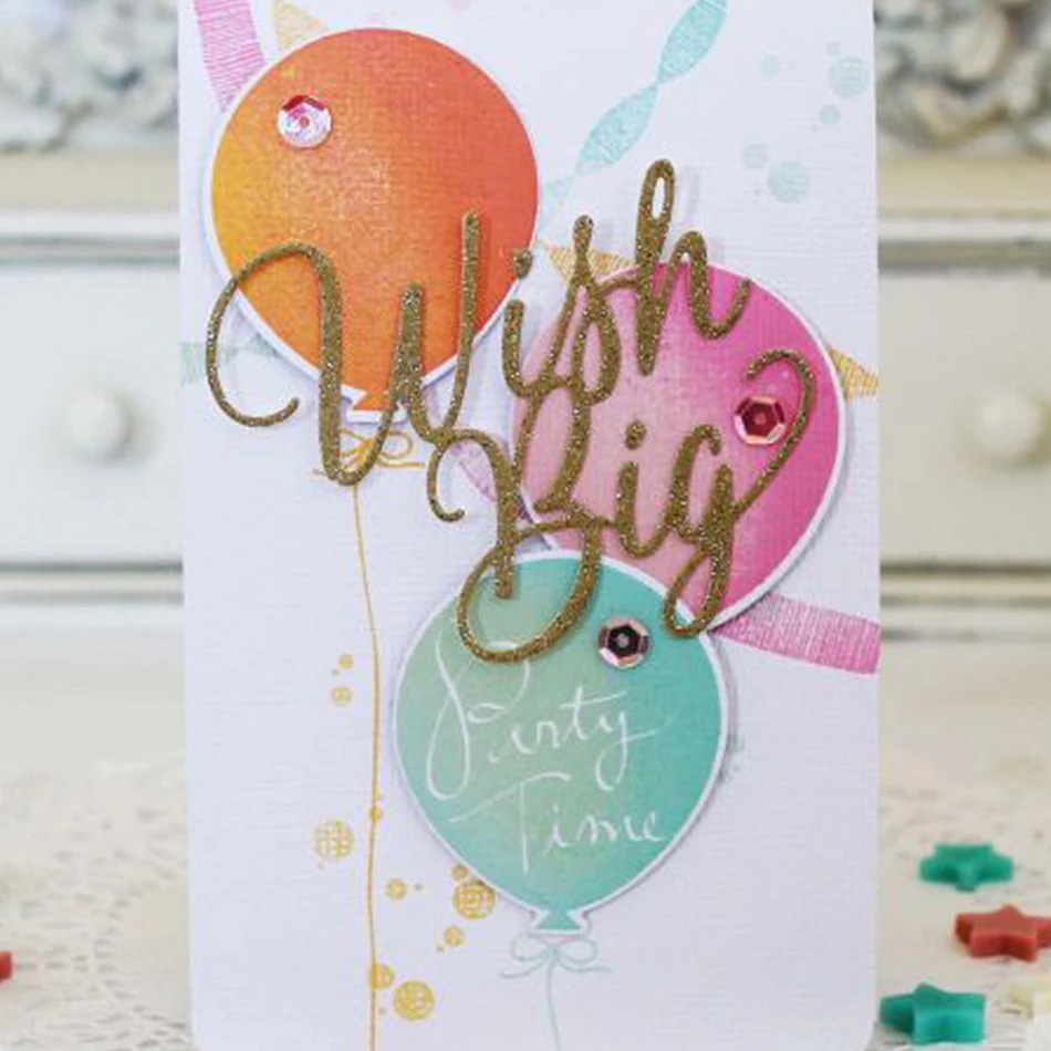 DiyArts Dies Letters Wish Big Metal Cutting Dies Scrapbooking For Decor Album Embossing Paper Cards Making Crafts New 2019
DiyArts Dies Letters Wish Big Metal Cutting Dies Scrapbooking For Decor Album Embossing Paper Cards Making Crafts New 2019